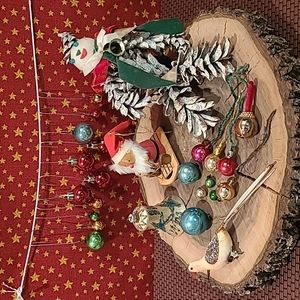 Vintage Misc Christmas Tree Ornaments